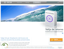 Tablet Screenshot of dicub.es